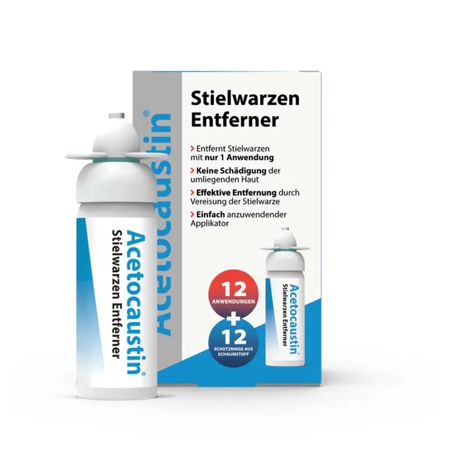 Acetocaustin Stielwarzen Entferner
